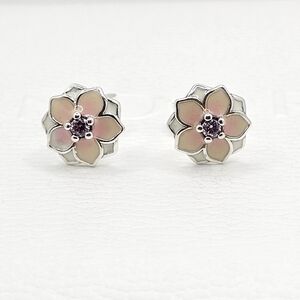 🌸 Authentic Pandora ⭐️RETIRED⭐️ BLOOM STUD EARRINGS